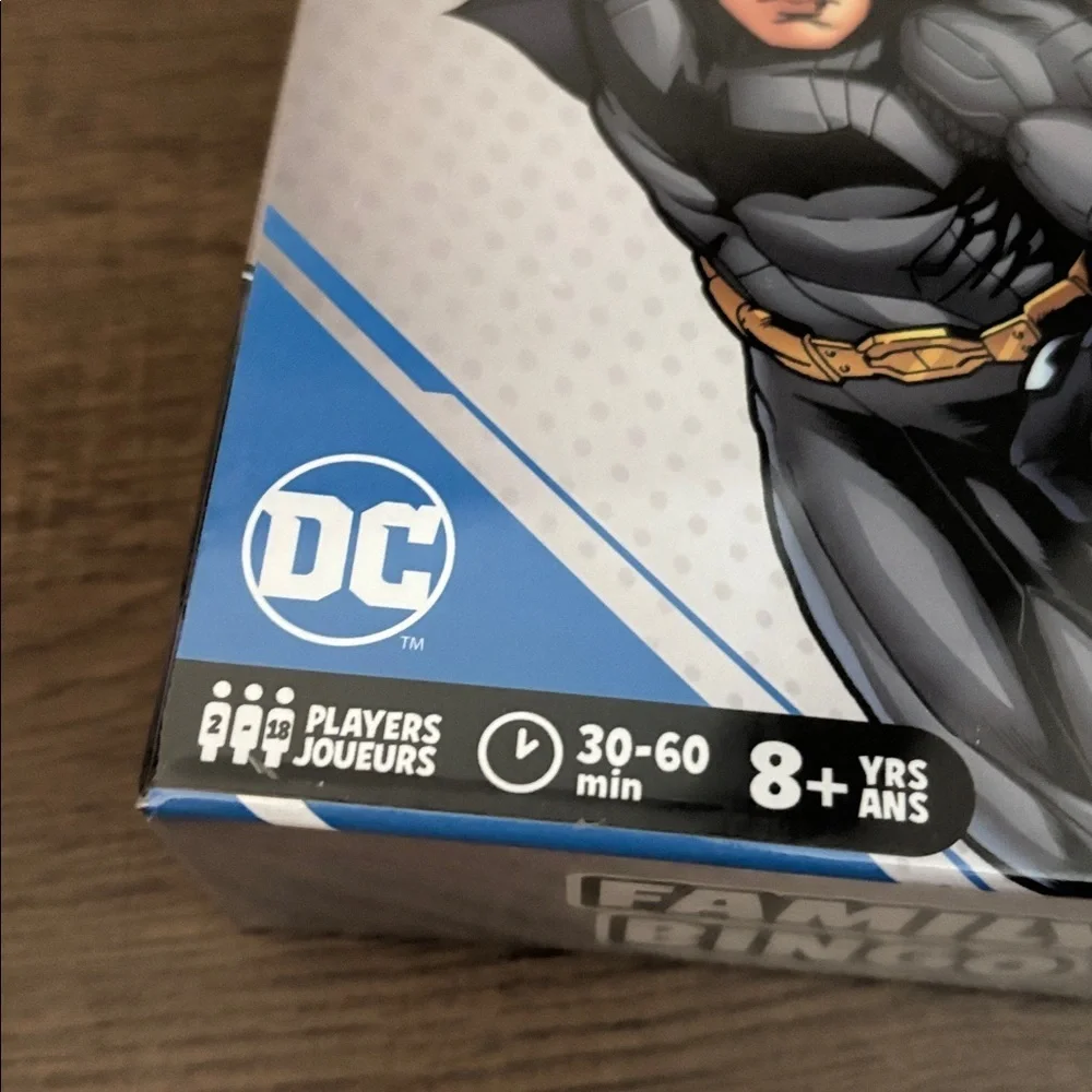 Batman Family Bingo Game Family Party Game for Kids/Teens/Adults Game Night Gift